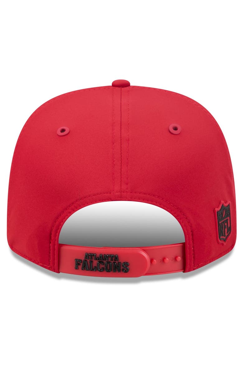 Men's New Era Red Atlanta Falcons 2026 Sideline Throwback 9SEVENTY Adjustable Hat, Alternate, color, Red