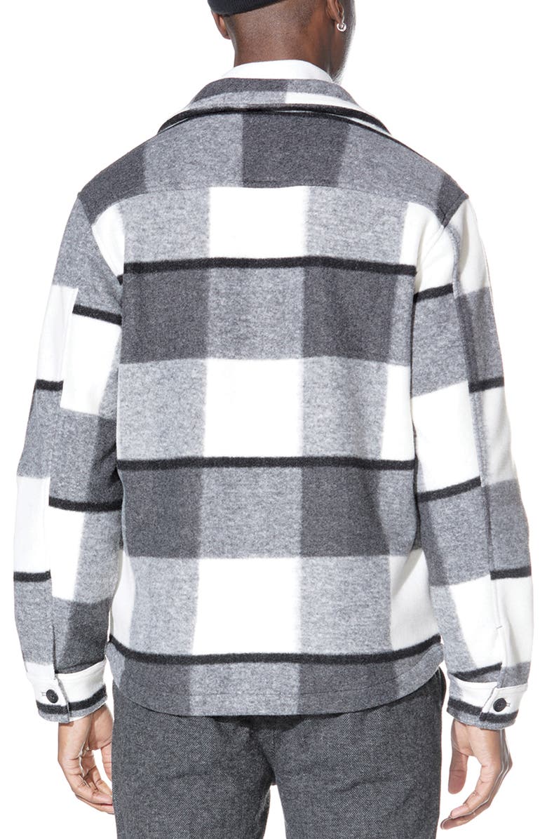 Civil Society Relaxed Fit Knit Shirt Jacket, Alternate, color, Dark Charcoal