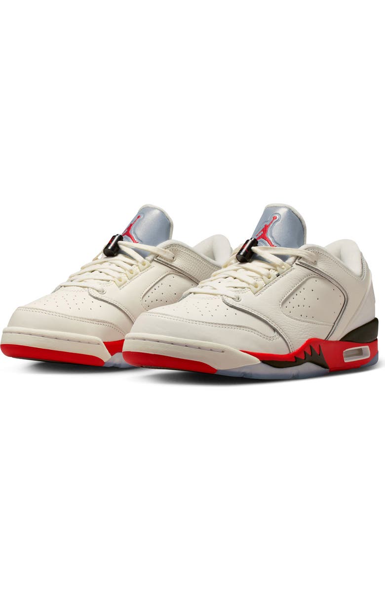 Jordan Sixty Plus Low Basketball Sneaker, Main, color, 100 Sail/Fire R