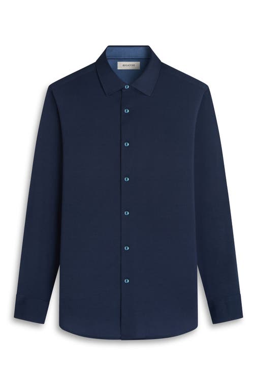Bugatchi Jimmy Ooohcotton® Button-up Shirt In Blue
