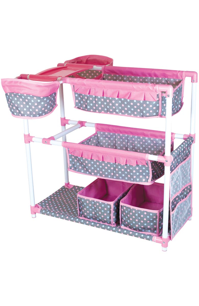 Lissi 12 Inch Twin Baby Dolls & Care Center Set, Pink Blue Unicorn, Hats, Alternate, color, Multicolored