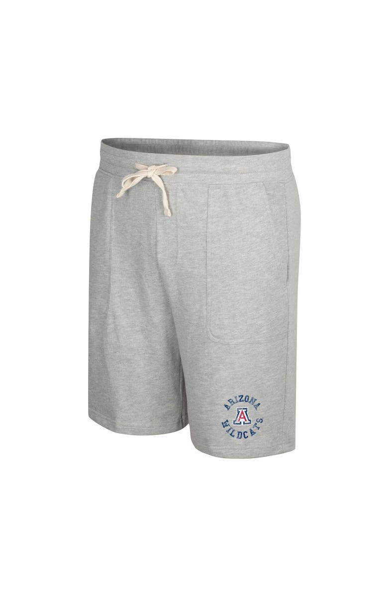 COLOSSEUM Men's Colosseum Heather Gray Arizona Wildcats Love To Hear This Terry Shorts, Alternate, color,