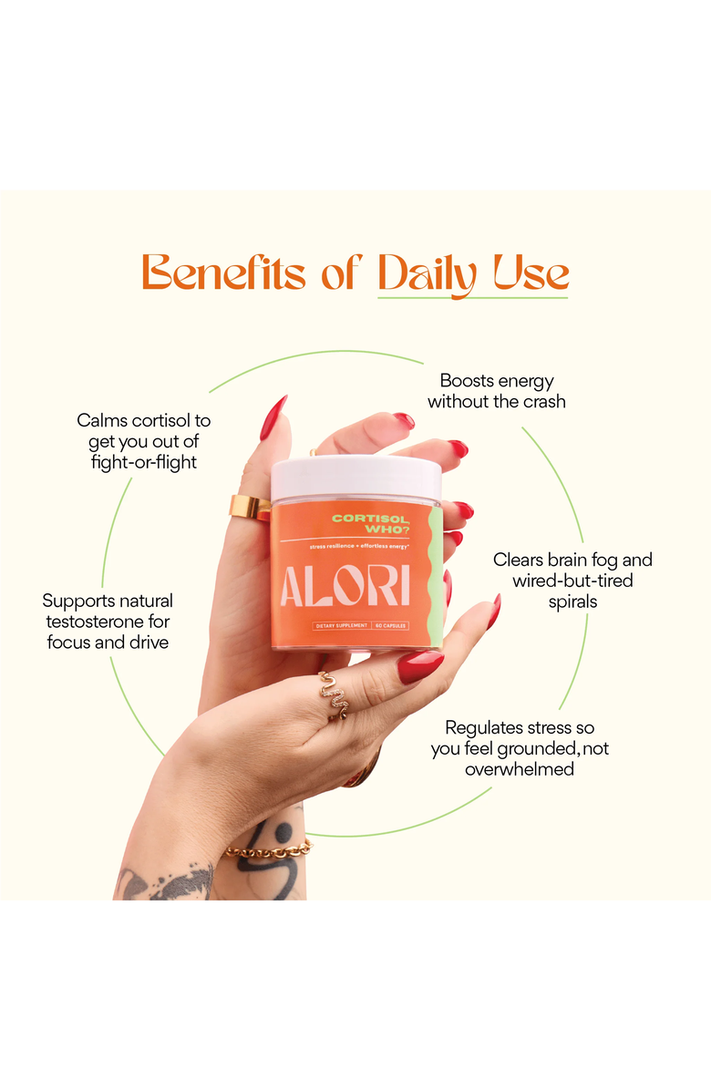 ALORI Cortisol Supplement, Alternate, color, NO COLOR