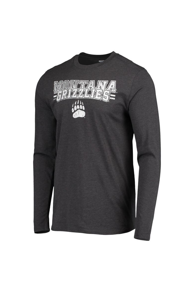 Men's Concepts Sport Maroon/Heathered Charcoal Montana Grizzlies Meter Long Sleeve T-Shirt & Pants Sleep Set, Alternate, color, Maroon