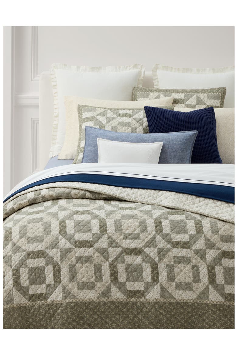 Kensley Quilt, Alternate, color, NEW OLIVE
