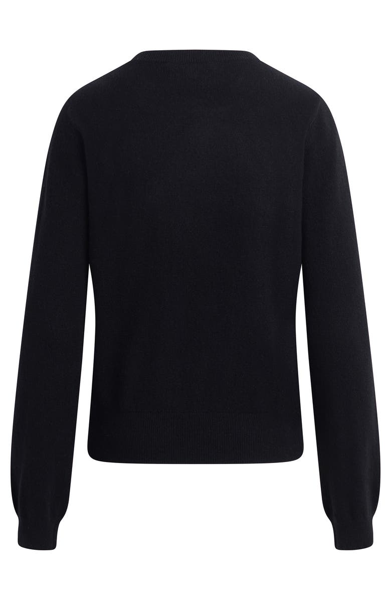 Favorite Daughter Cashmere Crewneck Sweater, Alternate, color, Black