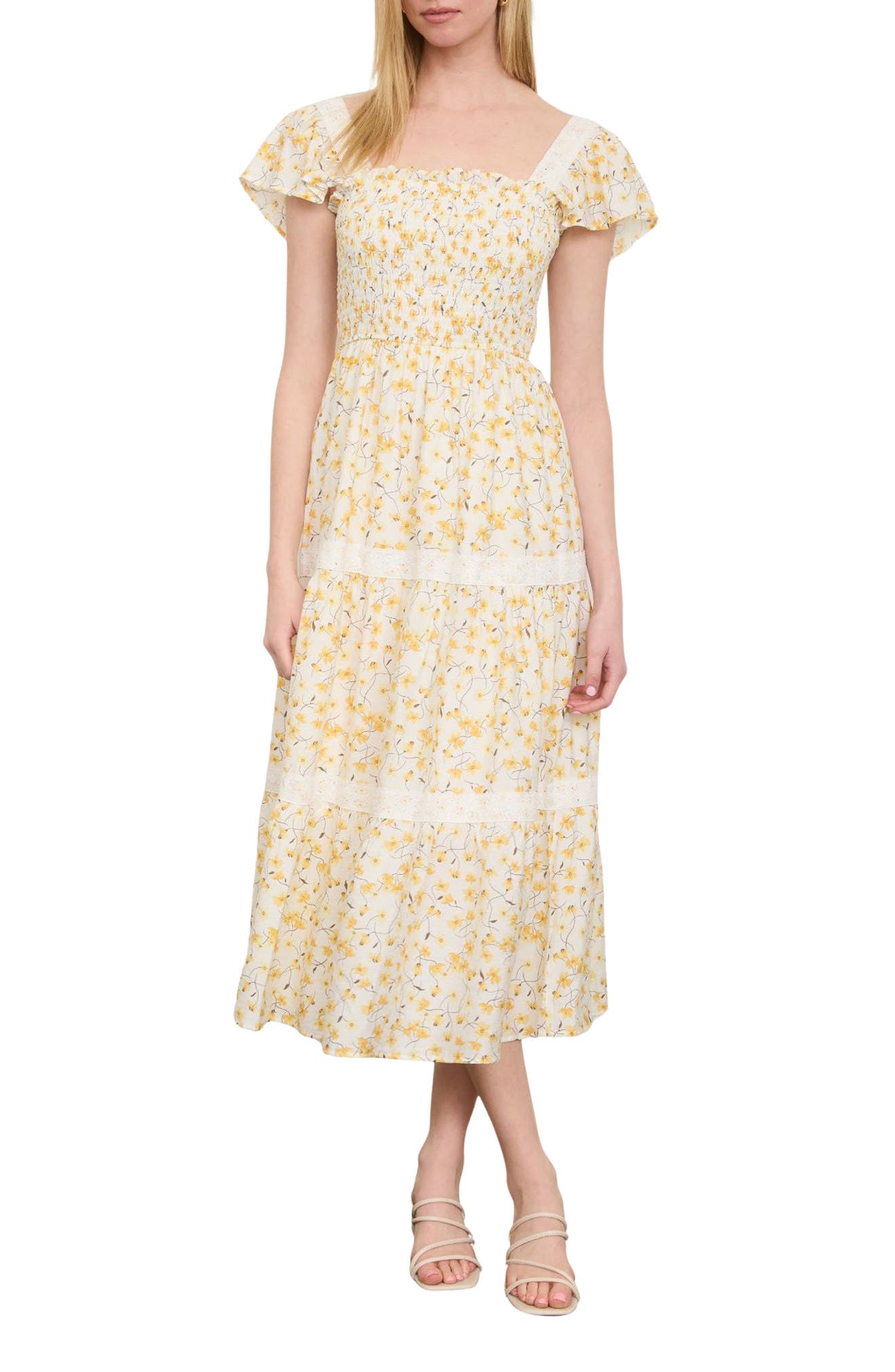 Tiered Midi Dress - image 3