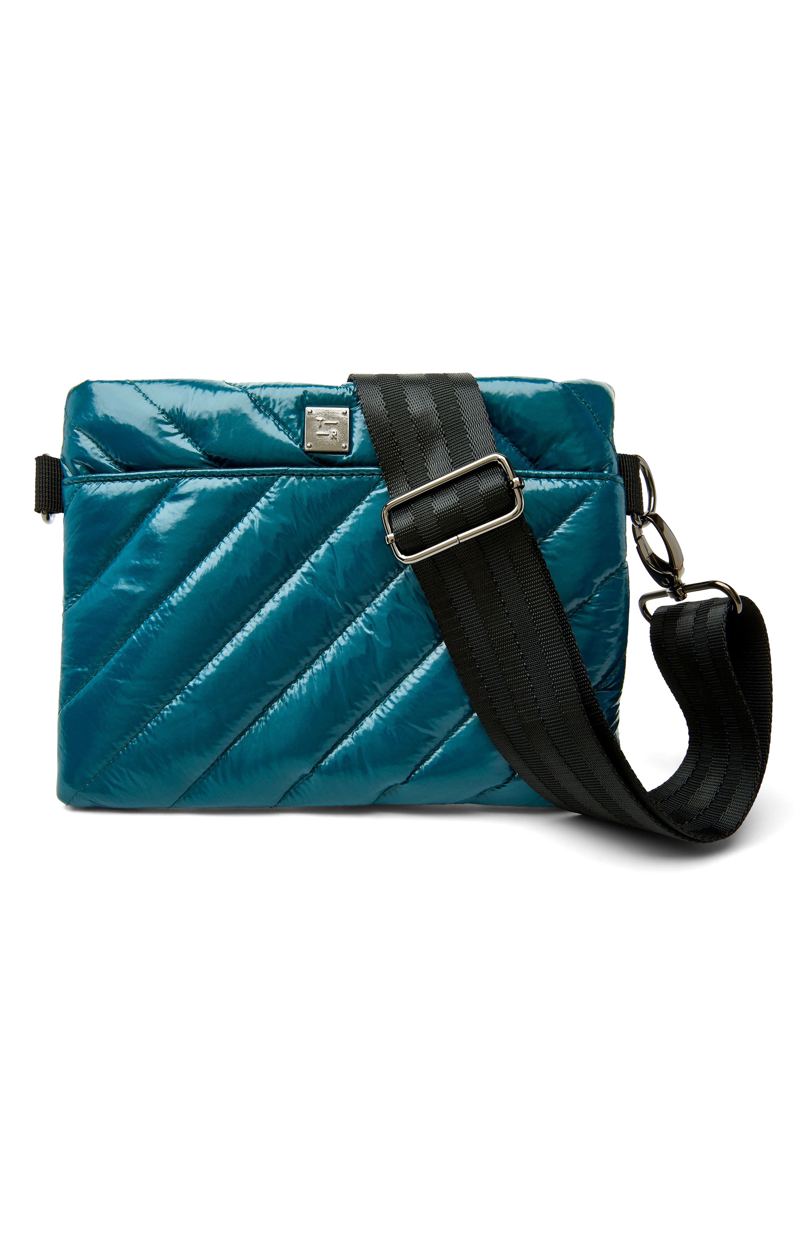 THINK ROYLN Diagonal Bum Bag 2.0, Alternate, color, Glossy Teal