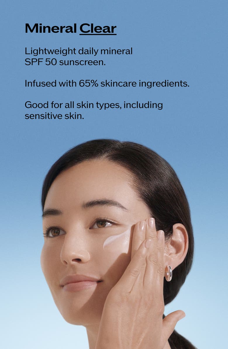 Urban Environment Mineral Clear Sunscreen Broad Spectrum SPF 50+