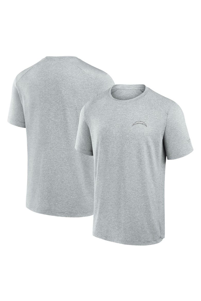 Men's Fanatics Signature Gray Los Angeles Chargers Front Office Tech T-Shirt, Main, color, Gray