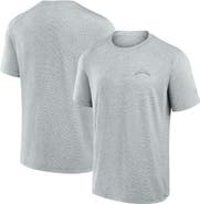 Fanatics Signature Men's Fanatics Signature Gray Los Angeles Chargers Front Office Tech T-Shirt