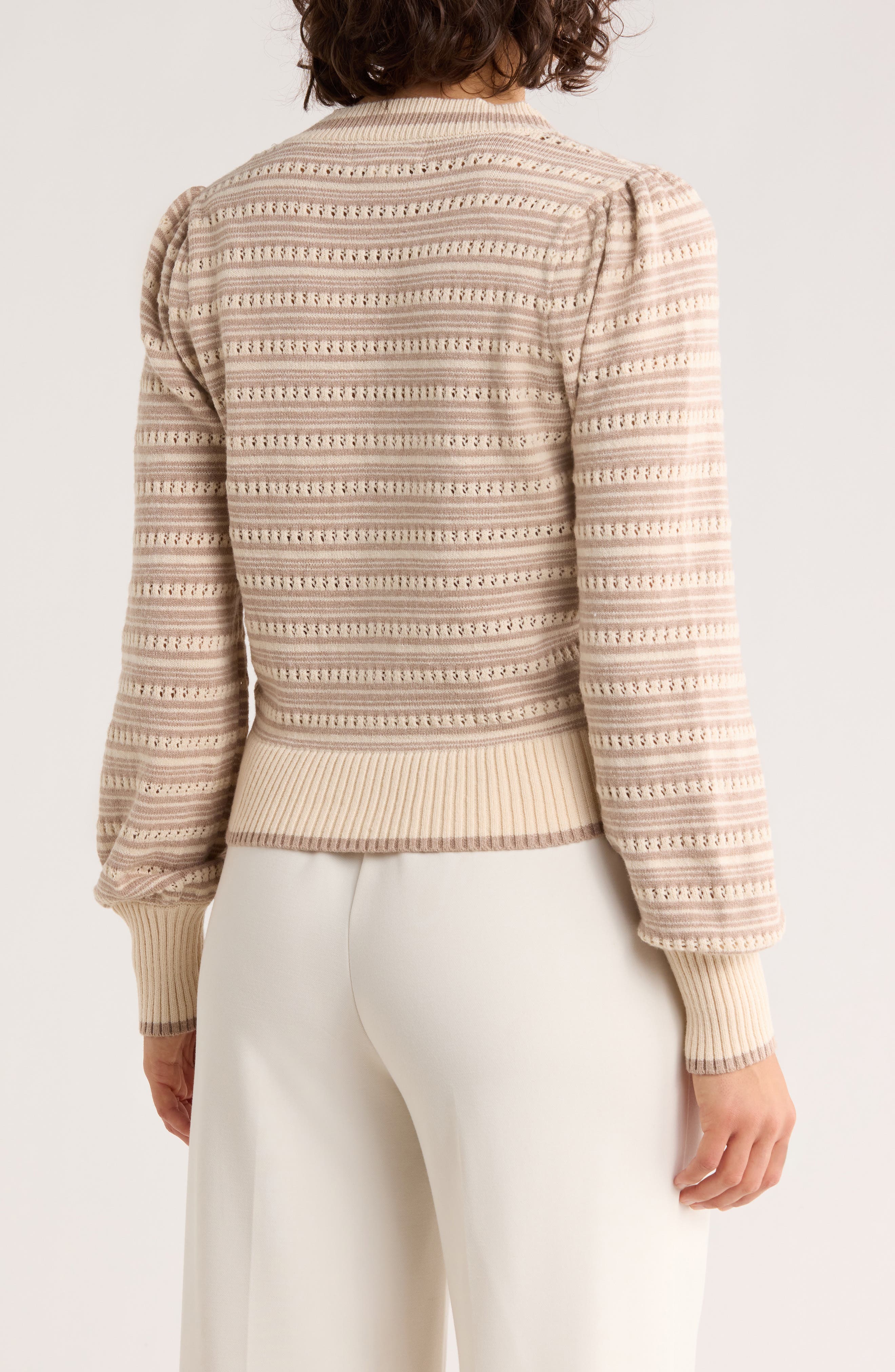 Lollipop Bow Cardigan Sweater - image 2