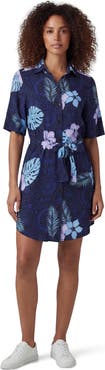 Lords of Harlech Tropical Fantasy Womens Wrap Shirt Dress