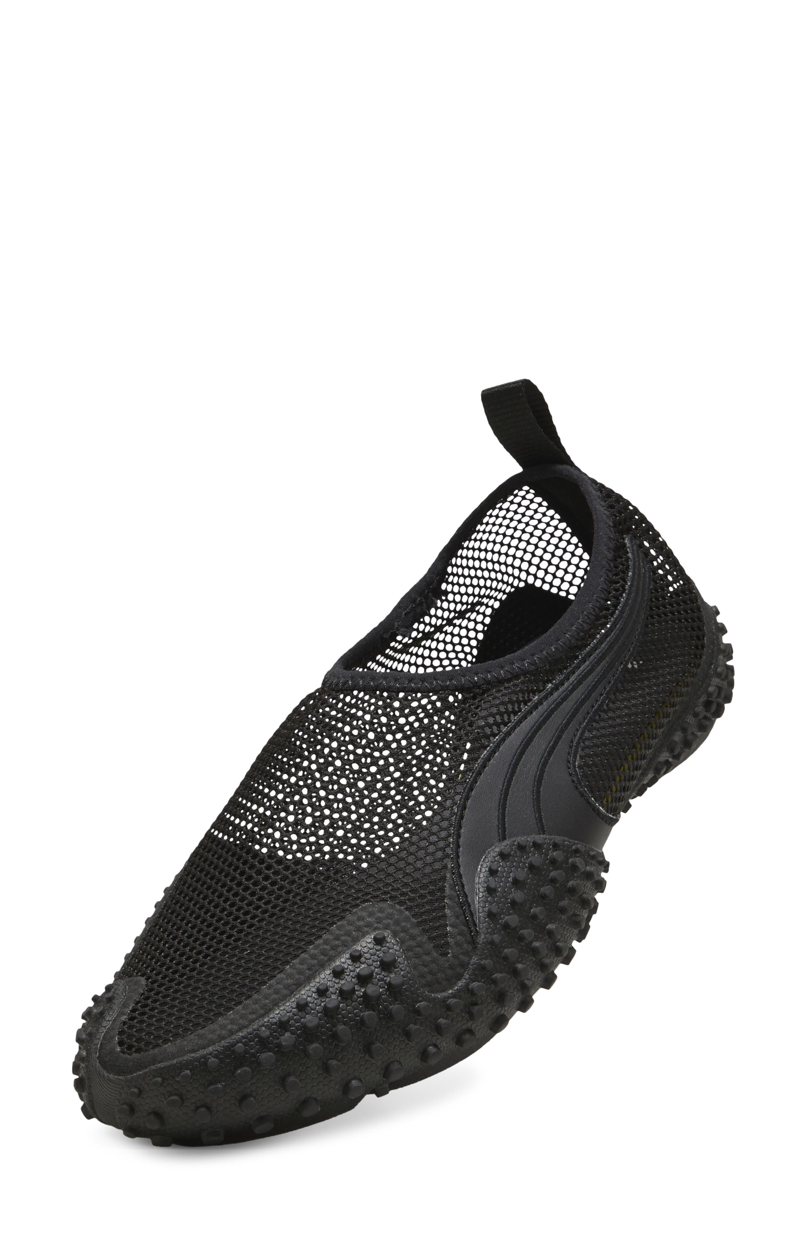 PUMA Gender Inclusive Mostro Flex Mesh Slip-On, Alternate, color, Puma Black