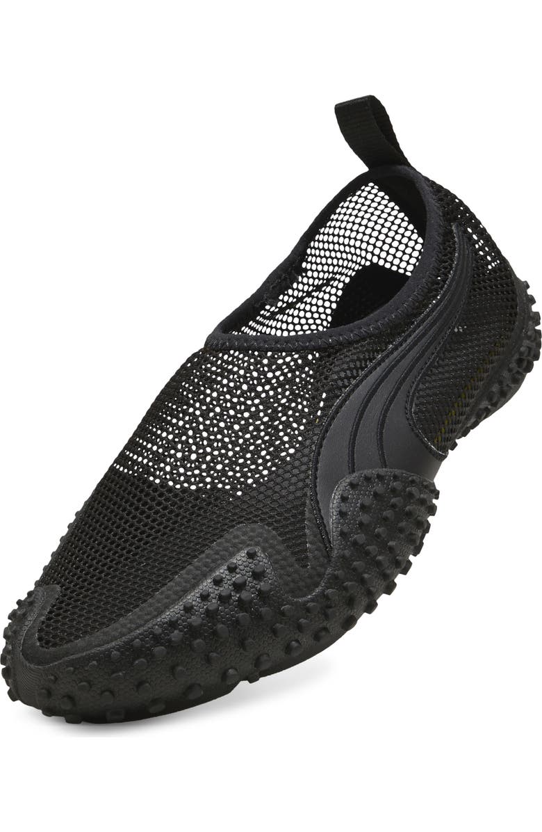 PUMA Gender Inclusive Mostro Flex Mesh Slip-On, Alternate, color, Puma Black