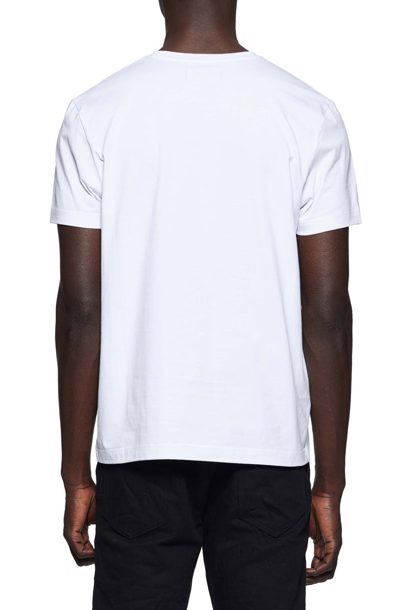 PURPLE BRAND Clean Cotton Graphic T-Shirt, Alternate, color, White