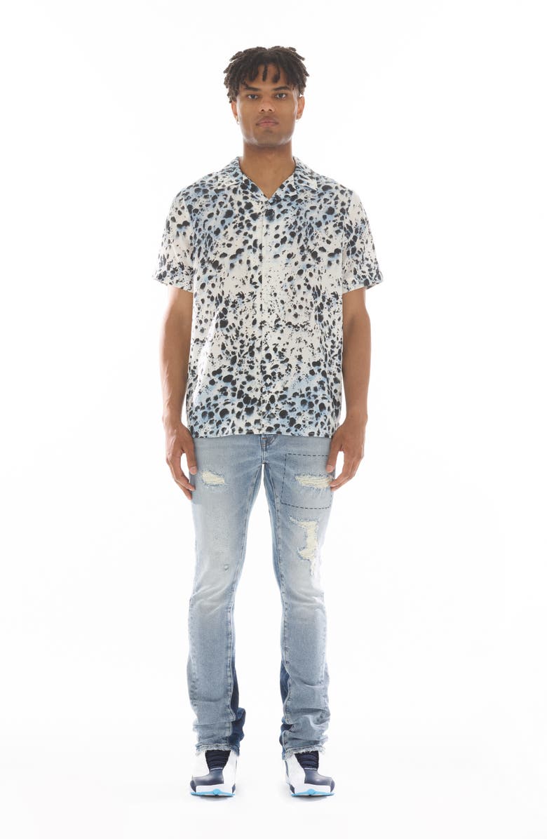 Cult of Individuality Lenny Ripped Bootcut Jeans, Alternate, color,