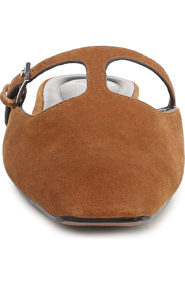 SARTO by Franco Sarto Dorthea T-Strap Mule, Alternate, color, Saddle Brown