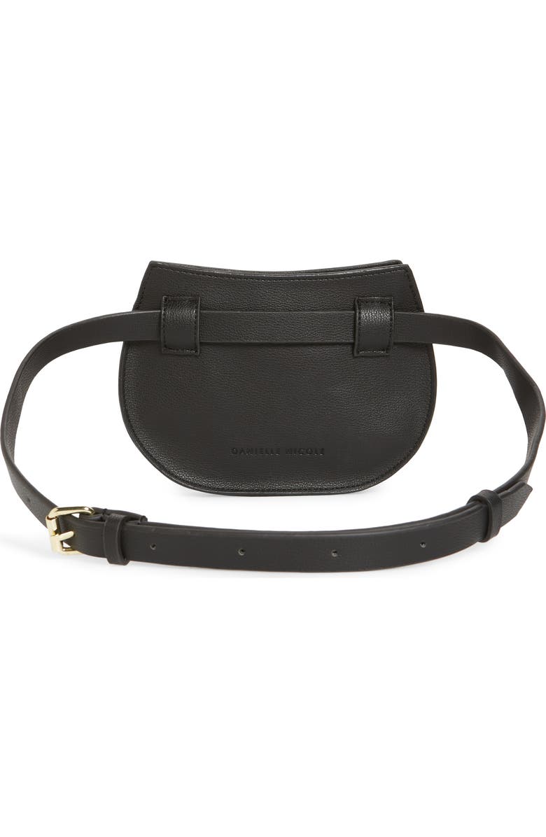 Danielle Nicole Trish Faux Leather Belt Bag, Alternate, color,