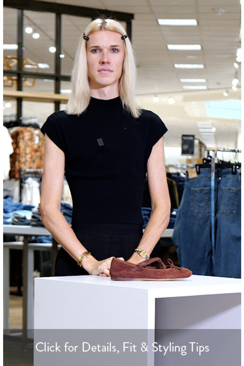 Zuri Strappy Ballet Flat video