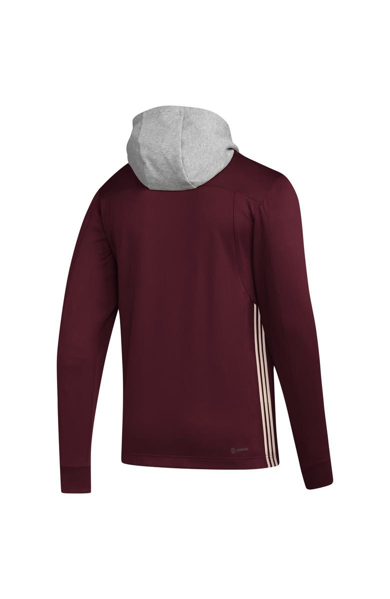 adidas Men's adidas Garnet Arizona Coyotes Refresh Skate Lace AEROREADY Pullover Hoodie, Alternate, color,