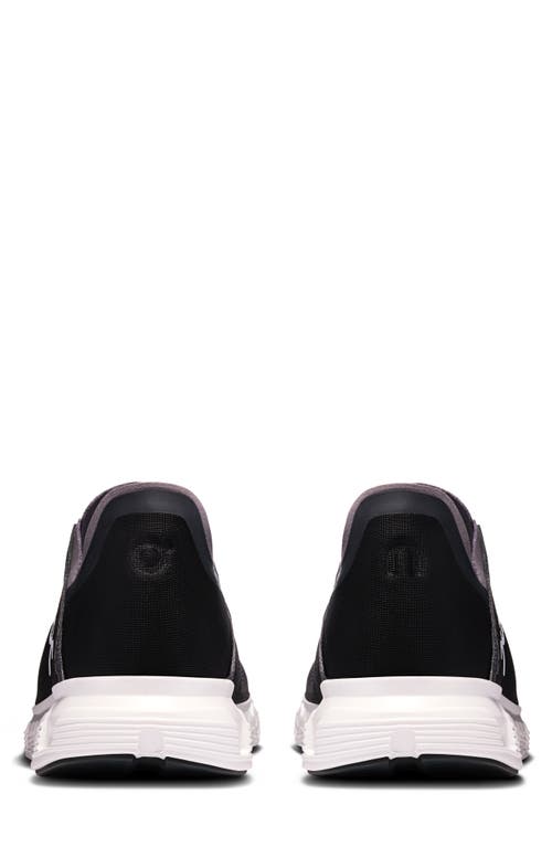 On Cloud 6 Running Sneaker In Black/white