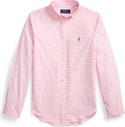 Polo Ralph Lauren Kids' Gingham Check Cotton Poplin Button-Down Shirt