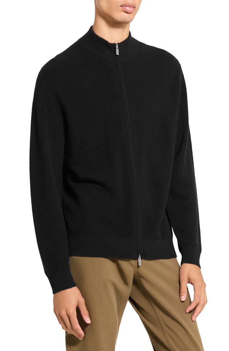 Theory Cyr Cashmere Cardigan, Alternate, color, Black