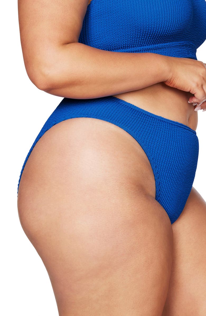 Artesands Kahlo Arte Eco Crinkle Two-Piece Swimsuit, Alternate, color, Artisan Blue