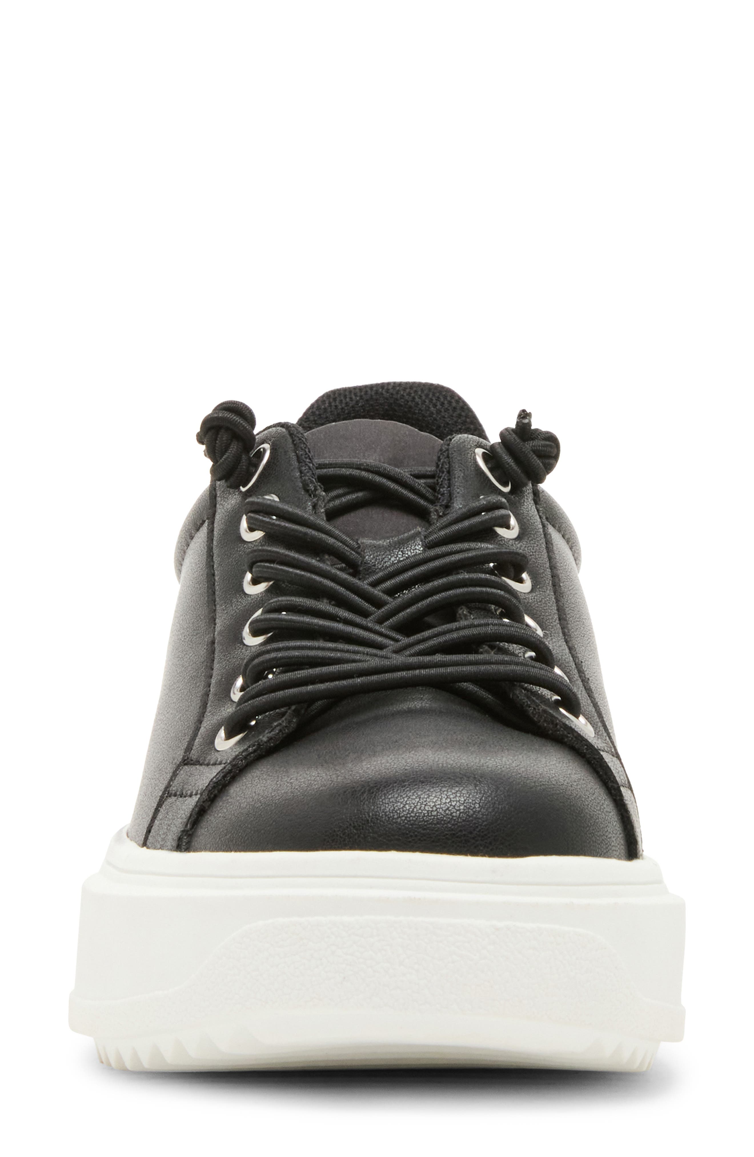 Blondo Goose Waterproof Sneaker, Alternate, color, Black Leather