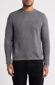 Emporio Armani Geo Jacquard Wool Sweater