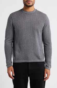 Emporio Armani Geo Jacquard Wool Sweater