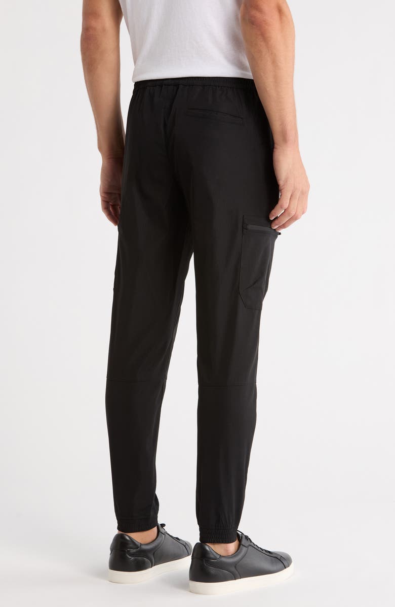 Tahari Dover Tech Joggers, Alternate, color, Black
