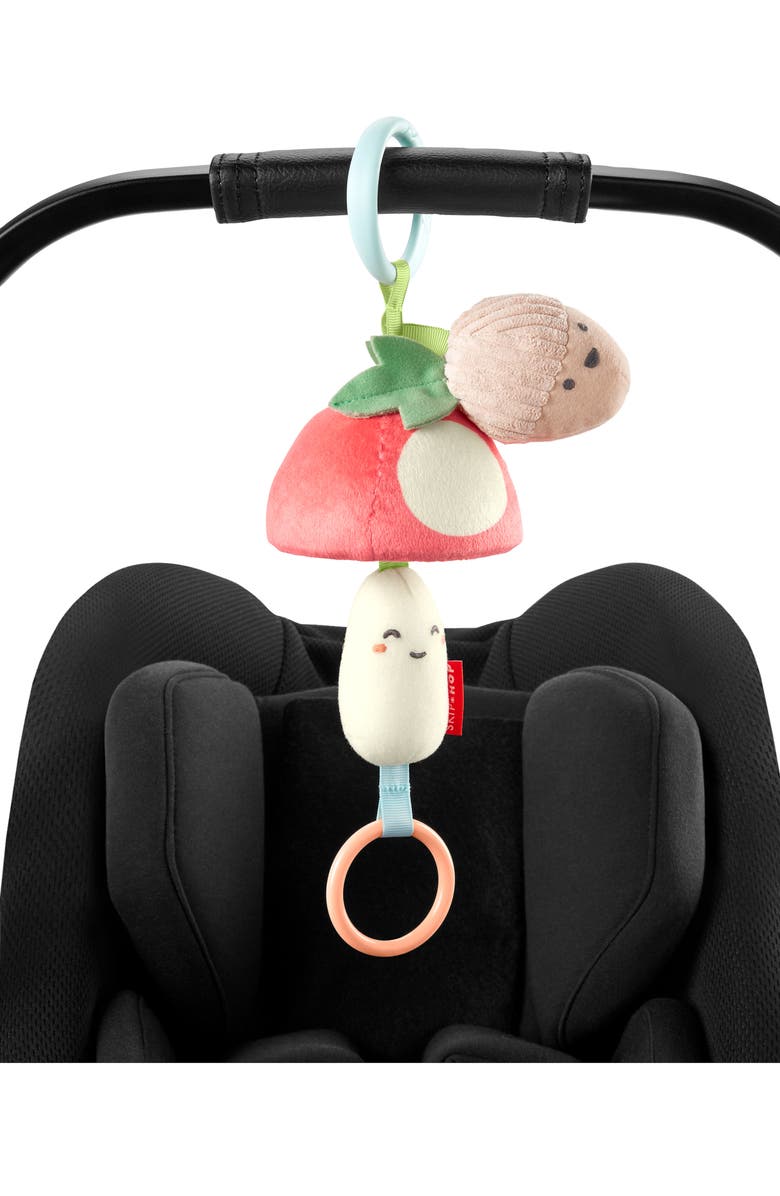 Skip Hop Farmstand What A Fungi Mushroom Baby Clip-On Toy, Alternate, color, 