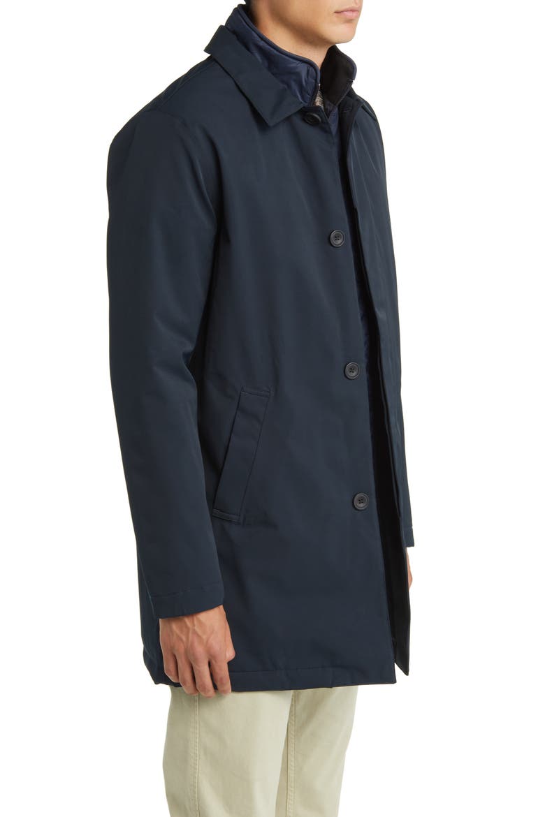 Blake 8240 Waterproof Trench Coat, Alternate, color, NAVY BLUE