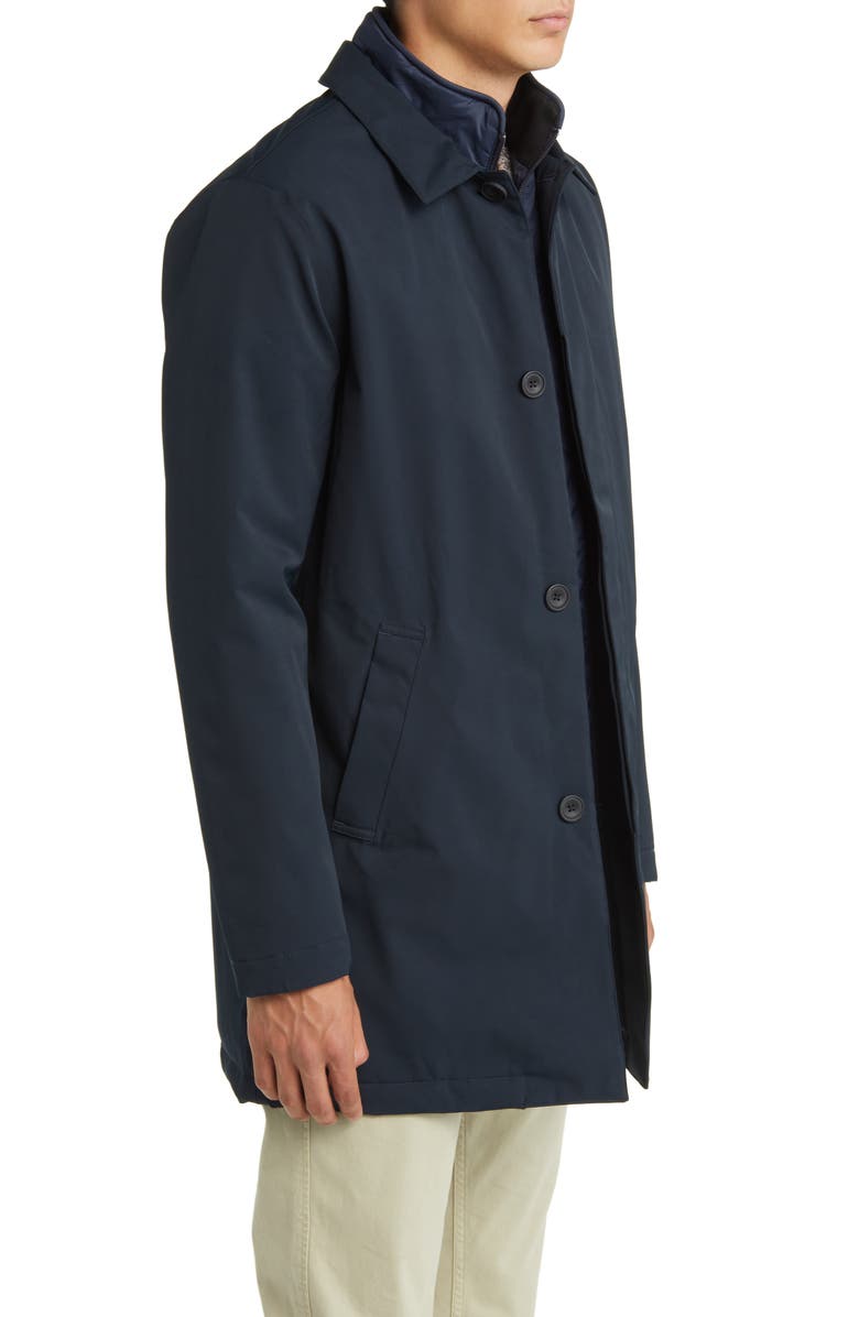 NN07 Blake 8240 Waterproof Trench Coat, Alternate, color, Navy Blue
