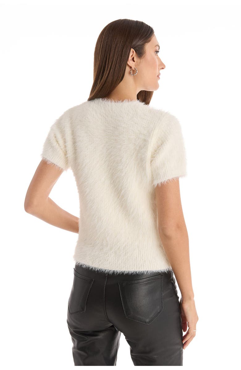 The Noli Shop Angel Fluffy Sweater Top, Alternate, color, White