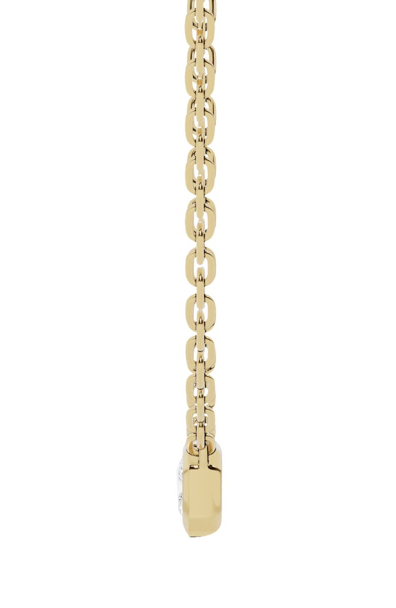 Jennifer Fisher 18K Gold Radiant Sol Lab Created Diamond Pendant Necklace, Alternate, color, D0.5ct - 18K Yellow Gold