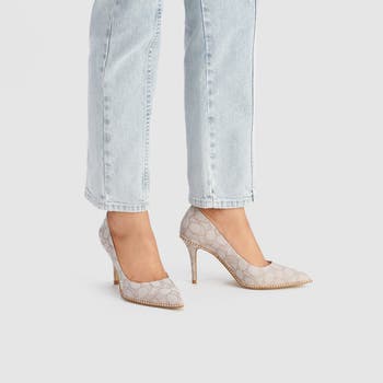 COACH Waverly Pointed Toe Pump (Women) Nordstrom