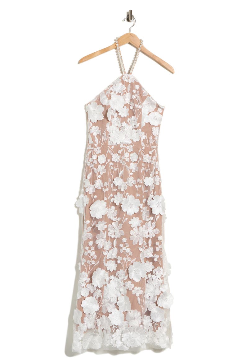 Jules Halter Dress, Main, color, WHITE