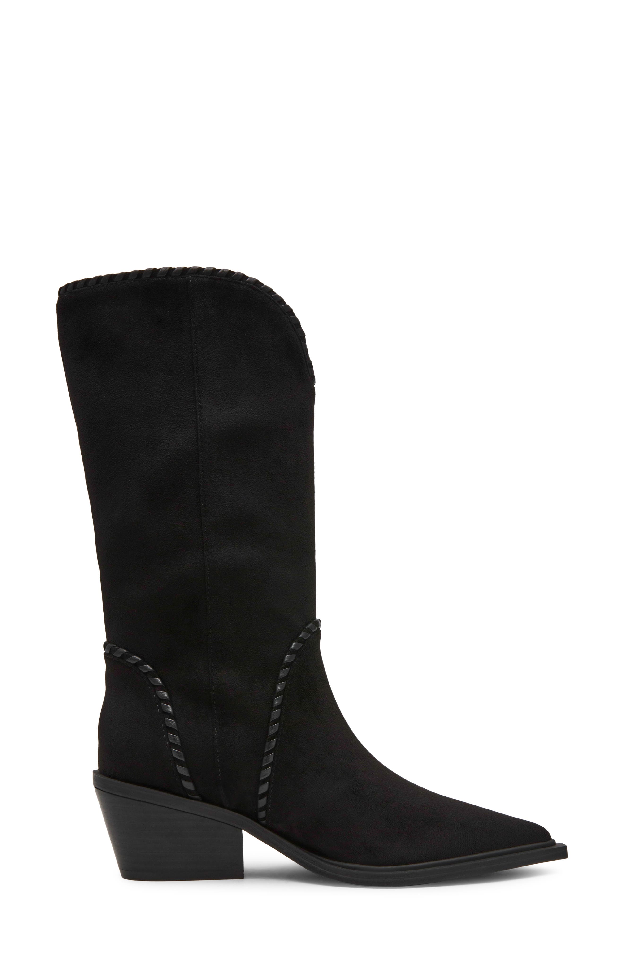 Gambel Western Boot, Alternate, color, BLACK