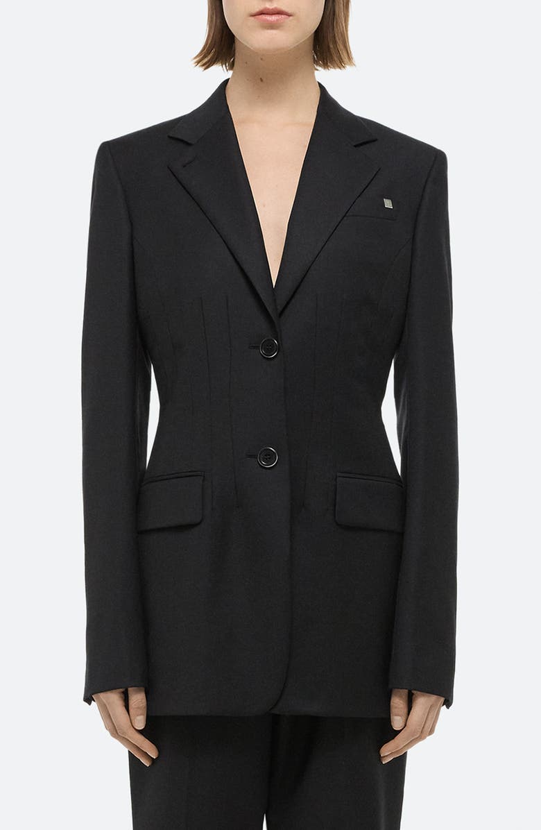 Helmut Lang Classic Wool Blazer, Main, color,