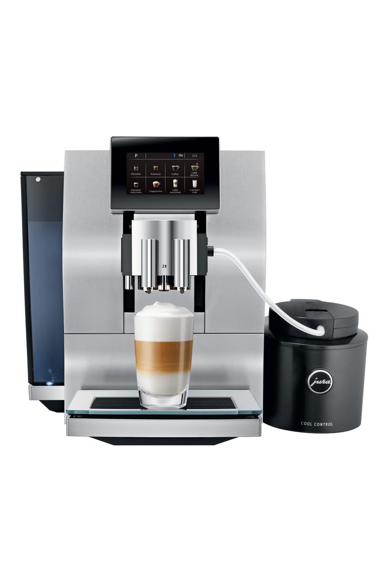 Z8 Automatic Coffee Machine, Alternate, color, ALUMINUM