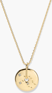 MEJURI Zodiac Pendant Necklace