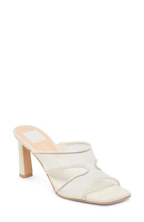 Women's Ivory Mules & Slides | Nordstrom