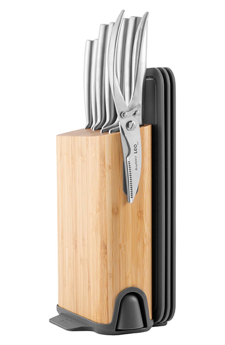 BergHOFF Legacy 3-Piece Stainless Steel Carving Knife Set, Alternate, color, Silver