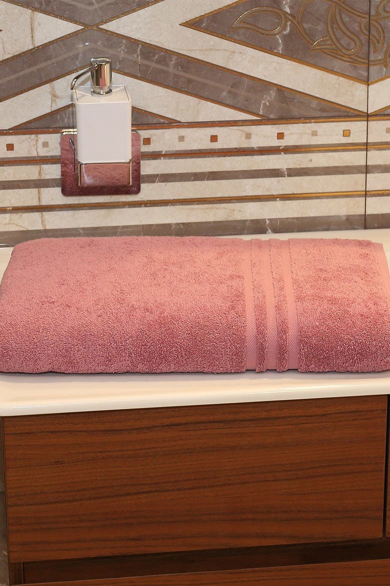 Denzi Bath Sheet - Tea Rose, Alternate, color, TEA ROSE