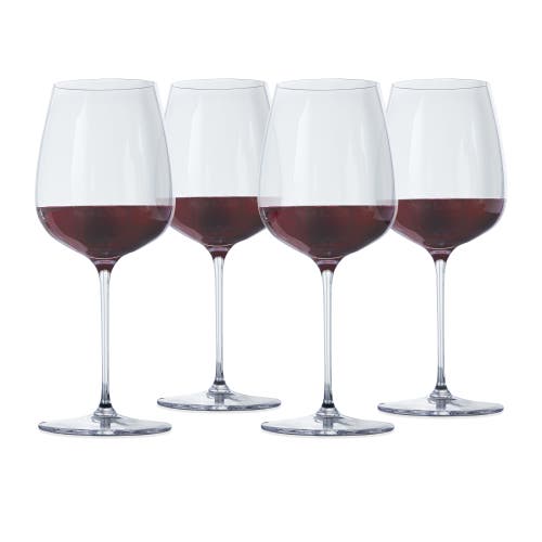 SPIEGELAU Willsberger Bordeaux Wine Glass Set of 4 in Clear 