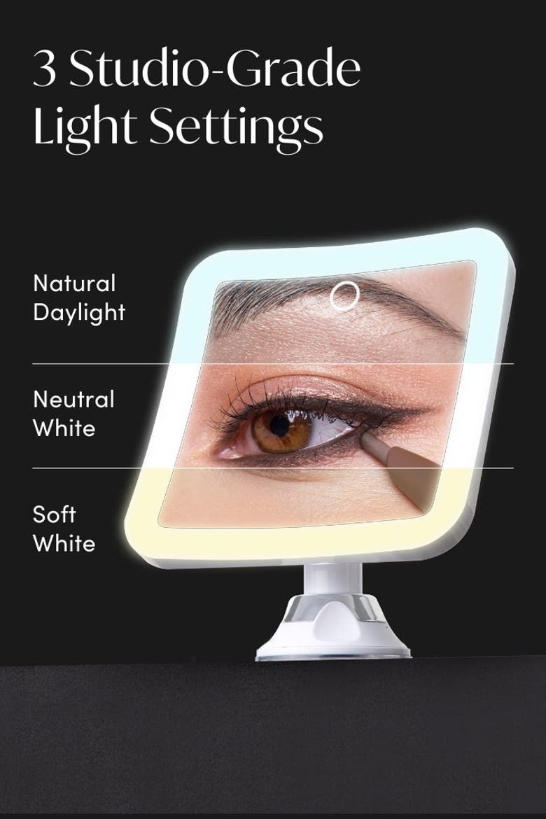 Mira 2 Magnifying Mirror 10x, Alternate, color, White
