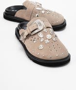 Forever & Always Shoes Maril Leather Buckle Sandal